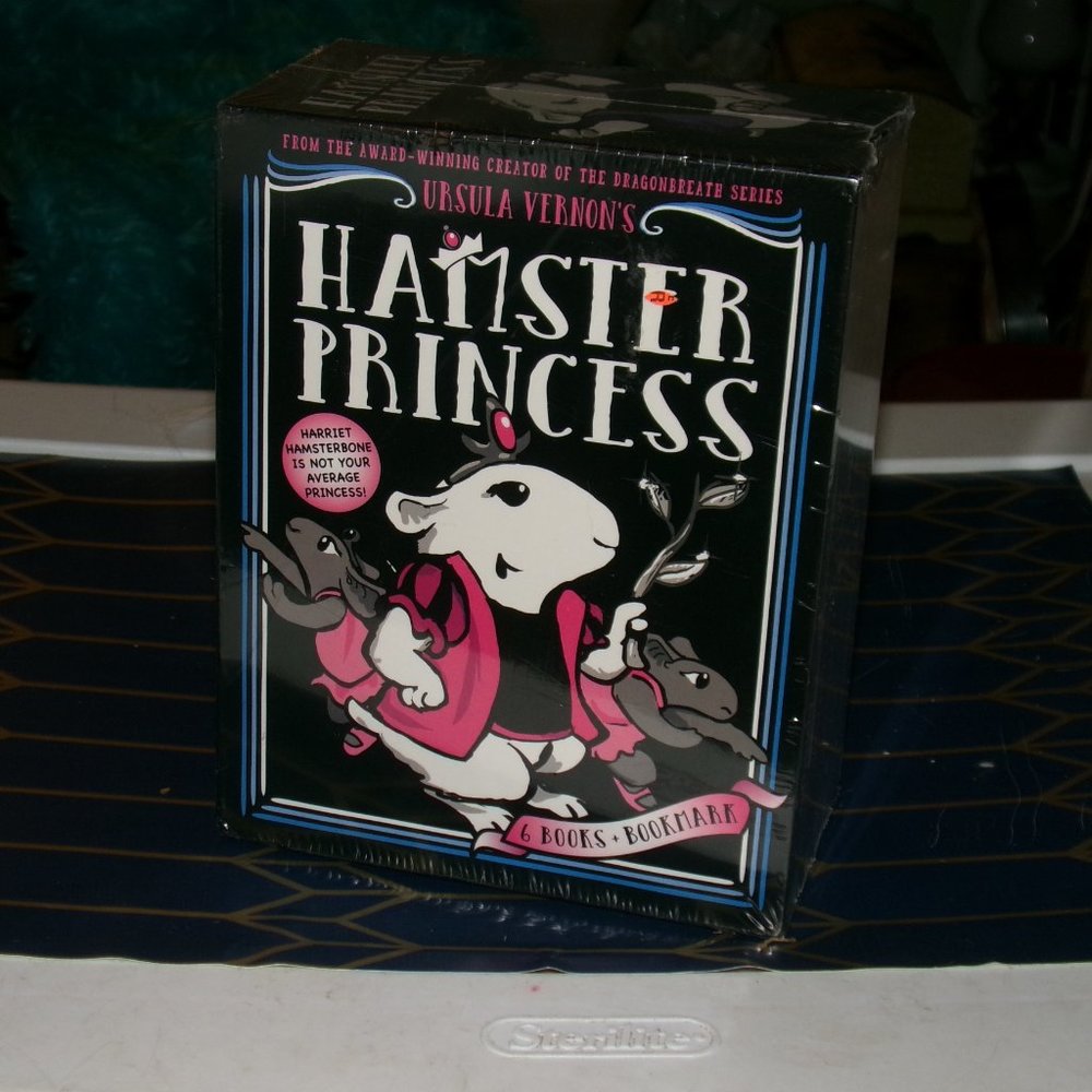 new 6 volume st books hamster princess.